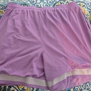 Jordan Women's Athletic Mesh Shorts in Light Purple